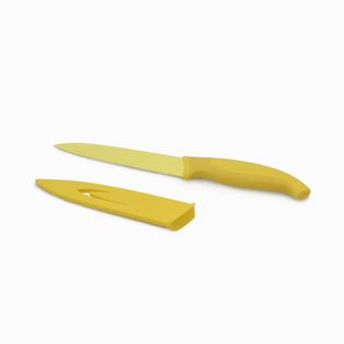 Cuchillo útil amarillo