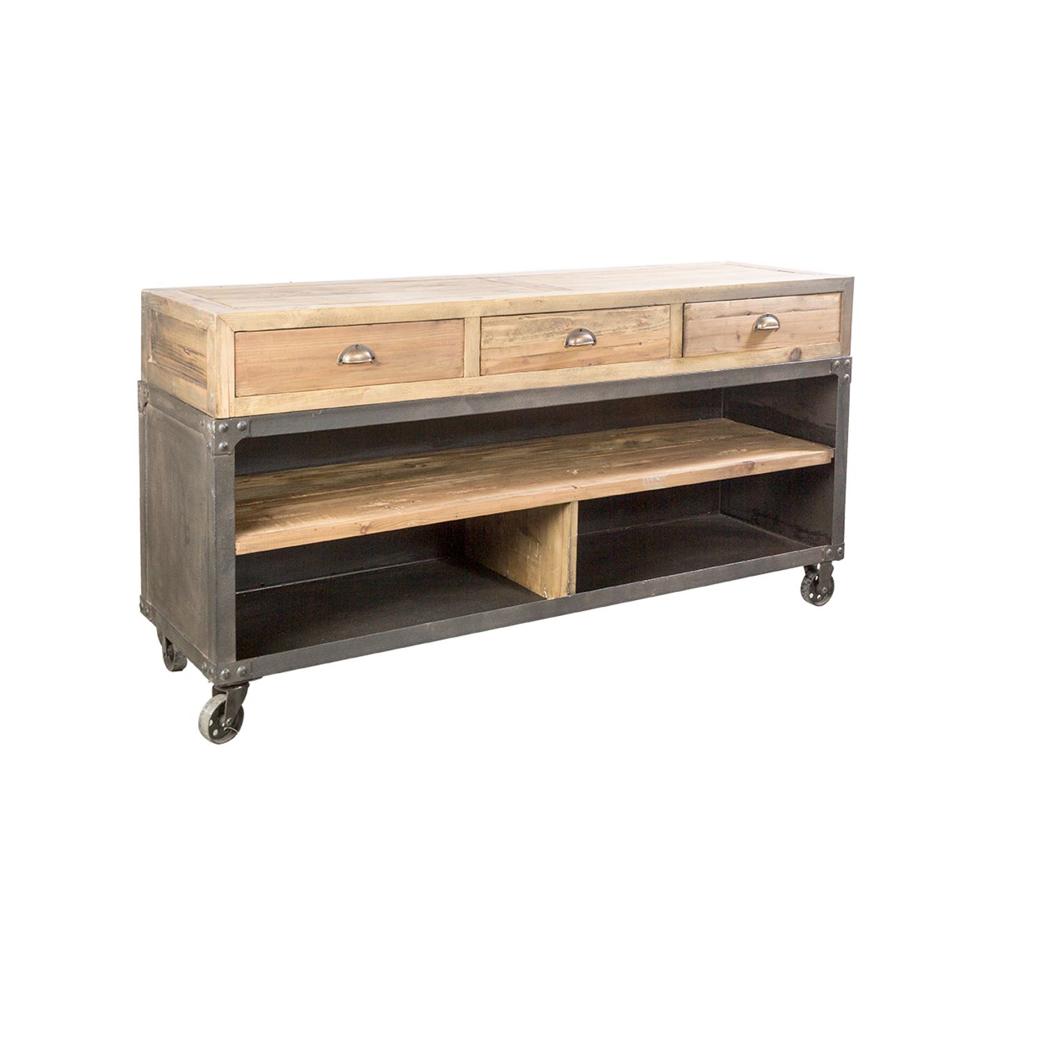 Mueble Cajones Y Estantes 160X45X80-Compra en Ambiente Living