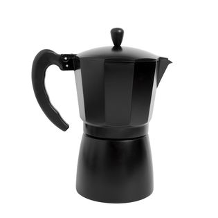 Cafetera moka 9 tazas negra
