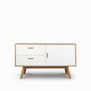 Consola alta massaro mad blanc 70x120x40