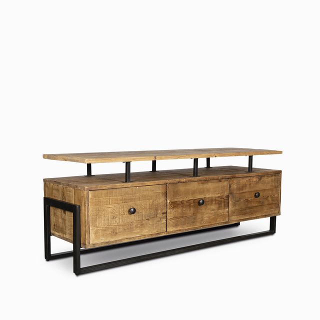 Mueble Tv Marco Metal 58X155X48-Compra en Ambiente Living - ambientegourmet