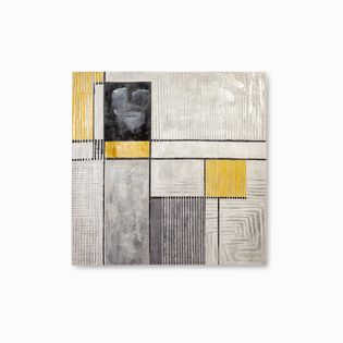Cuadro-puzzle-amarillo-gris-100x100x3